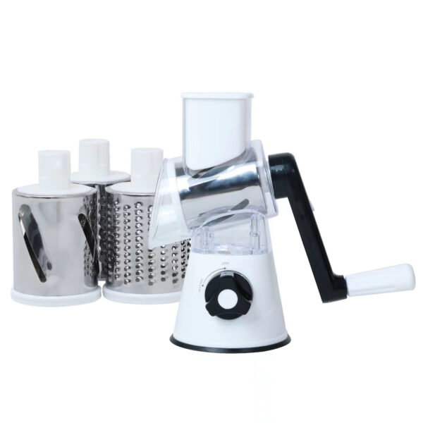 Food Processor Vegetable Chopper Kitchen Roller Gadgets Tool Vegetable Cutter Round Slicer Graters Potato Carrot Cheese Shredder - Image 3