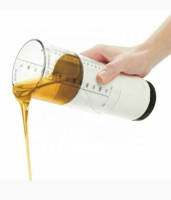 Plastic Rotating Adjustable Measuring Cups Kitchen Gadgets - Image 5