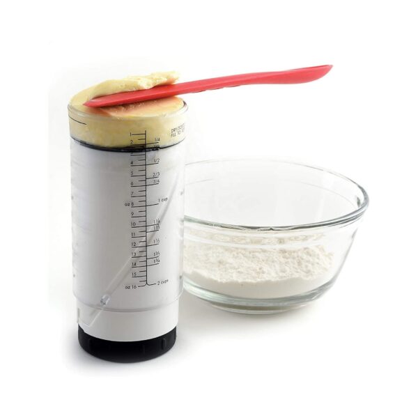 Plastic Rotating Adjustable Measuring Cups Kitchen Gadgets - Image 3